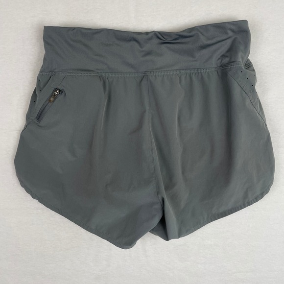 Nike Running Shorts Womens Small Gray Dry-FIT Athletic Training Gym - Picture 3 of 5